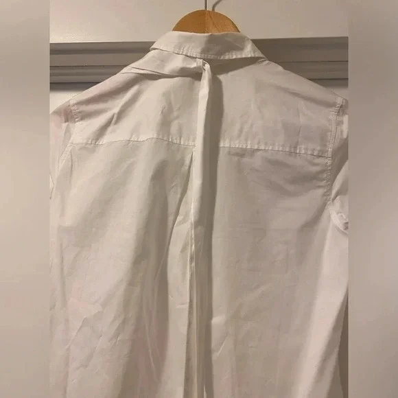 H&M Size  4 white dress shirt - Picture 5 of 8